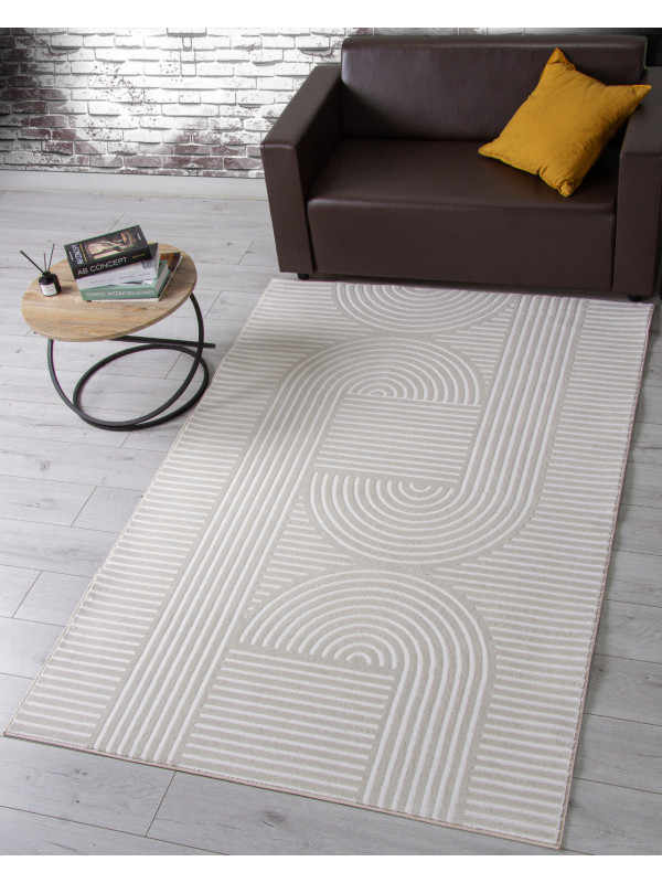 Ковер F537 - CREAM - Прямоугольник - коллекция MONBLAN