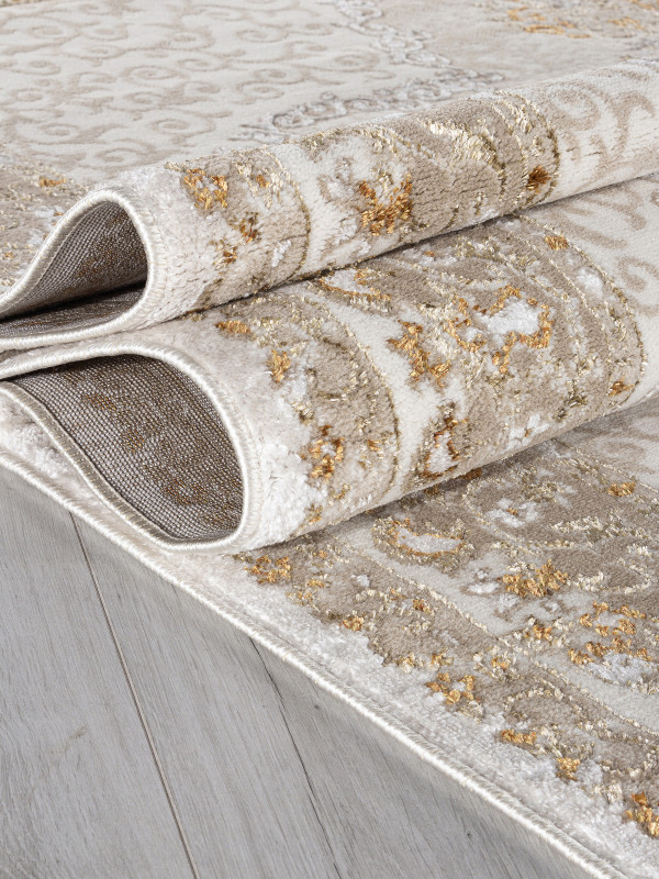 Ковер 27226 - BEIGE / BEIGE - Прямоугольник - коллекция MOSSO