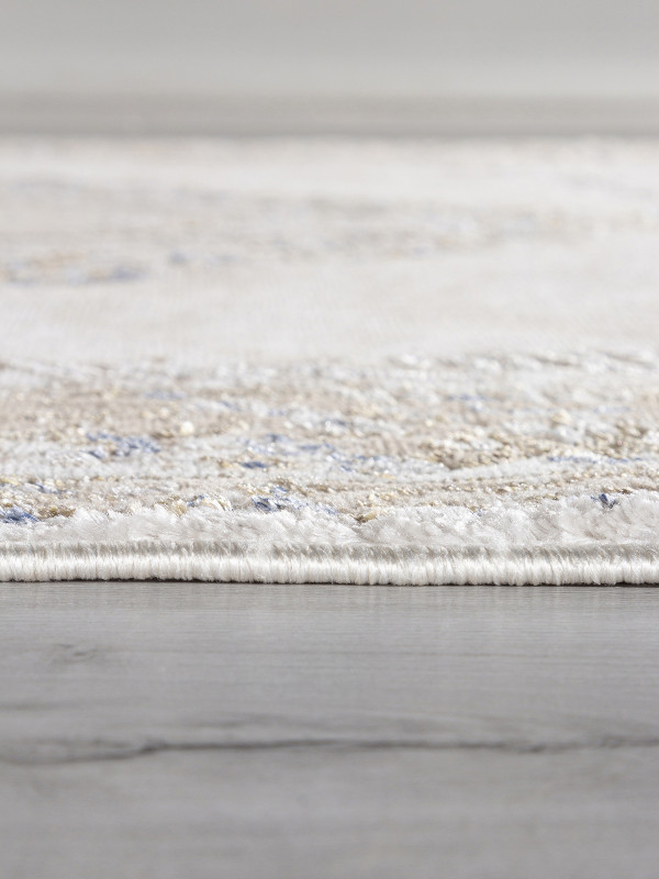 Ковер 27226 - BEIGE / BLUE - Прямоугольник - коллекция MOSSO