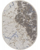 Ковер 27231 - GRY / BLUE - Овал - коллекция MOSSO