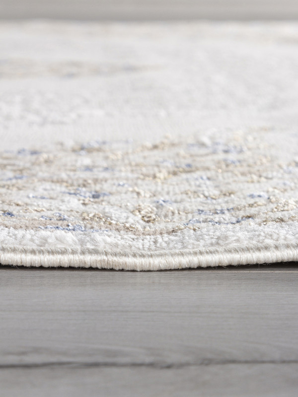 Ковер 27236 - CREAM / BLUE - Прямоугольник - коллекция MOSSO