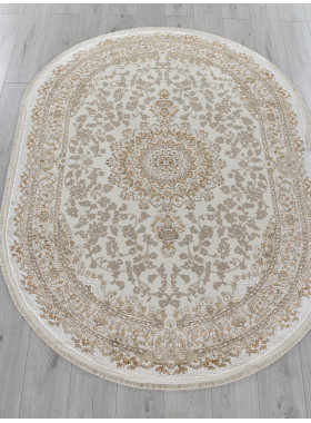 Ковер 27239 - CREAM / BEIGE - Овал - коллекция MOSSO