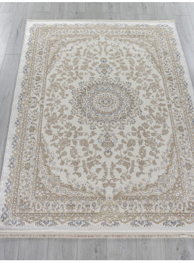 Ковер 27239 - CREAM / BLUE - Прямоугольник - коллекция MOSSO