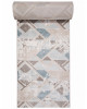Ковровая дорожка D979 - BEIGE-BLUE - коллекция NATUREL
