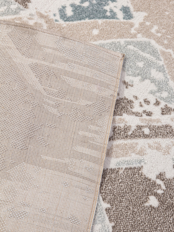 Ковровая дорожка D979 - BEIGE-BLUE - коллекция NATUREL