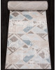 Ковровая дорожка D979 - BEIGE-BLUE - коллекция NATUREL
