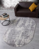 Ковер F229 - GRAY - Овал - коллекция NATUREL