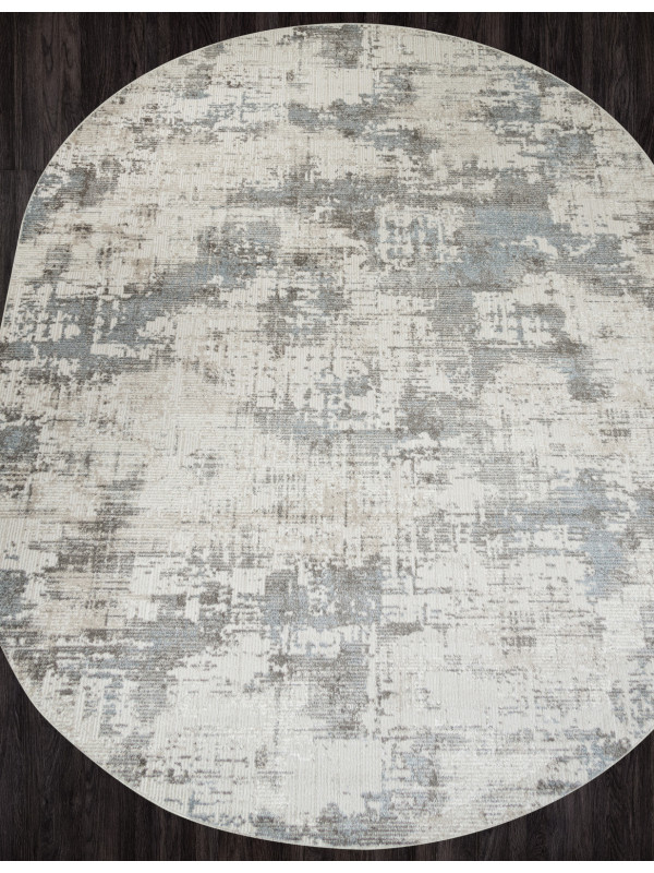 Ковер F230 - BEIGE-BLUE - Овал - коллекция NATUREL