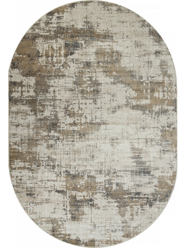 Ковер F230 - BEIGE - Овал - коллекция NATUREL