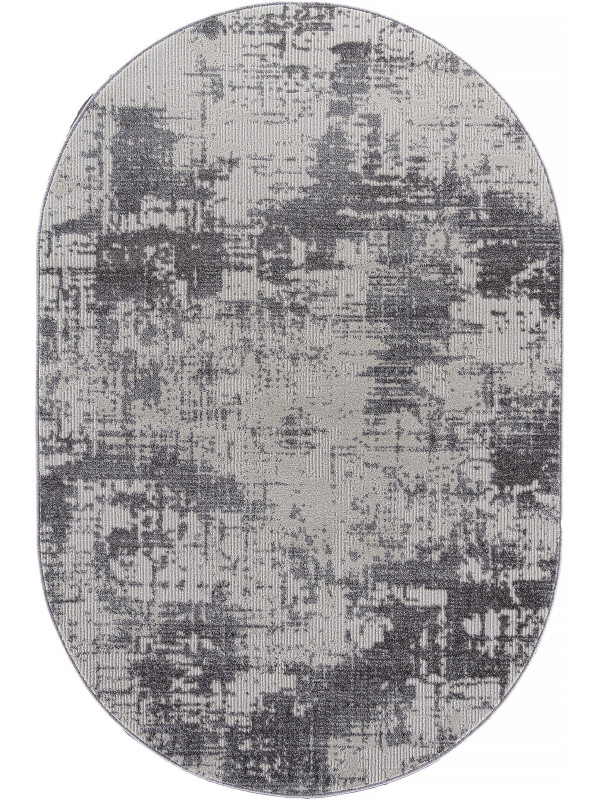 Ковер F230 - GRAY - Овал - коллекция NATUREL