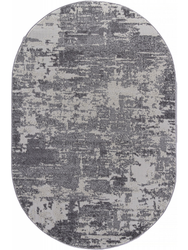 Ковер F231 - GRAY - Овал - коллекция NATUREL