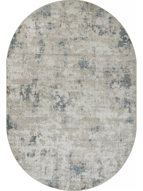 Ковер F232 - BEIGE-BLUE - Овал - коллекция NATUREL