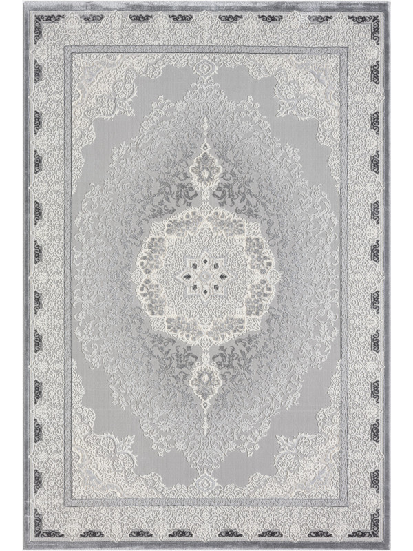 Ковер GL038G - GREY / GREY - Прямоугольник - коллекция NENSI