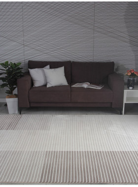 Ковер GL245A - BROWN / BROWN - Прямоугольник - коллекция NENSI