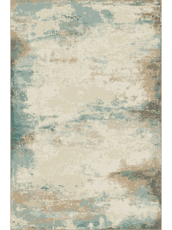 Ковер D994 - BEIGE-BLUE - Прямоугольник - коллекция NIKA
