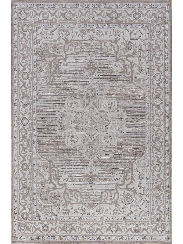 Ковер 04089A - CREAM HB / LIGHT GRI HB - Прямоугольник - коллекция NOVA