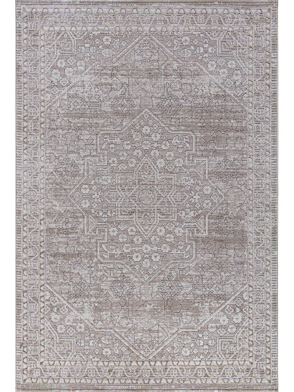 Ковер 04293A - BEIGE FDY / CREAM HB - Прямоугольник - коллекция NOVA