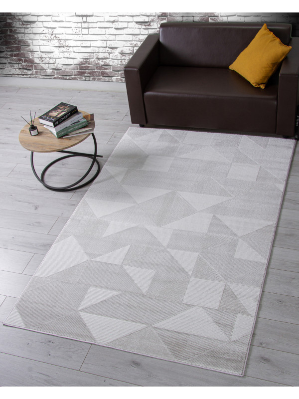 Ковер F603 - GRAY - Прямоугольник - коллекция OSTIN