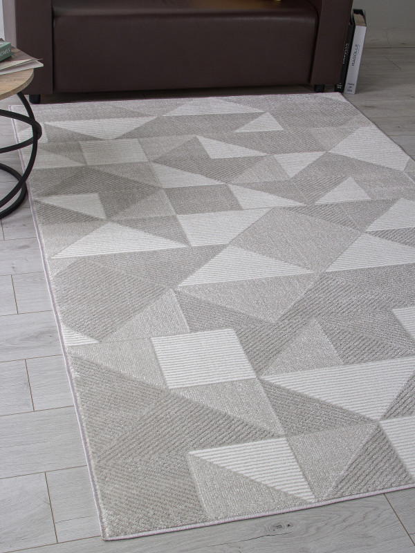 Ковер F603 - GRAY - Прямоугольник - коллекция OSTIN
