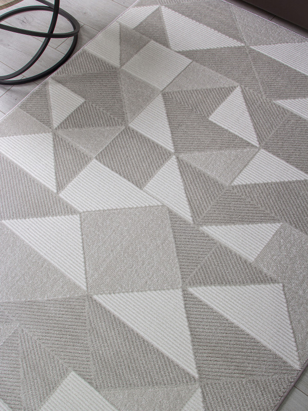 Ковер F603 - GRAY - Прямоугольник - коллекция OSTIN