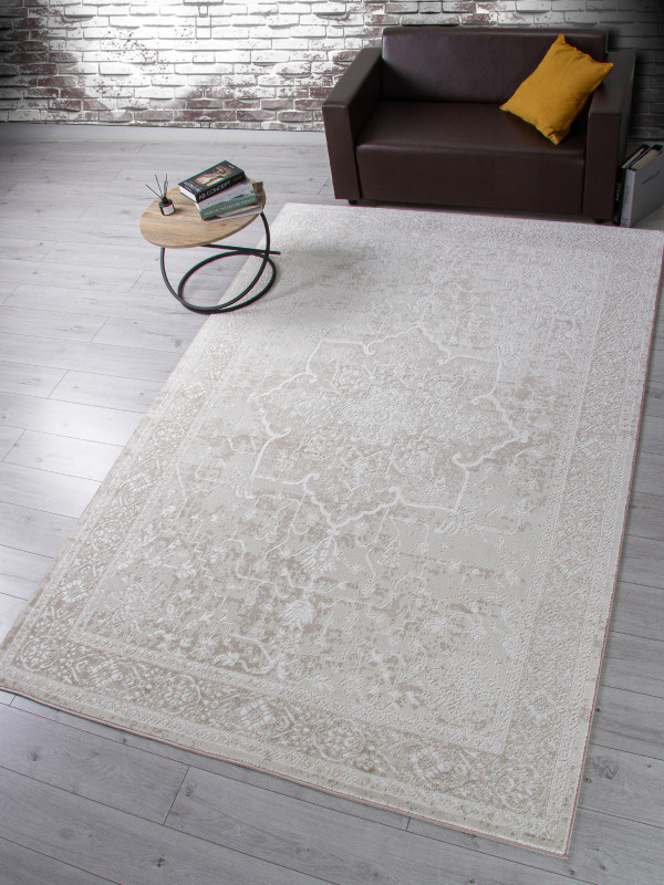 Ковер F606 - CREAM - Прямоугольник - коллекция OSTIN