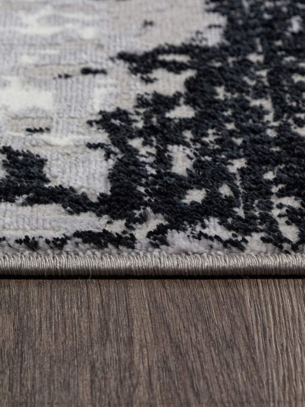 Ковер F279 - DARK GRAY - Прямоугольник - коллекция PALERMO