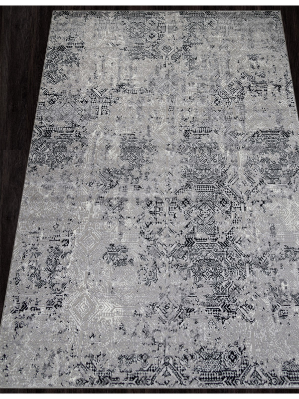 Ковер F281 - DARK GRAY - Прямоугольник - коллекция PALERMO