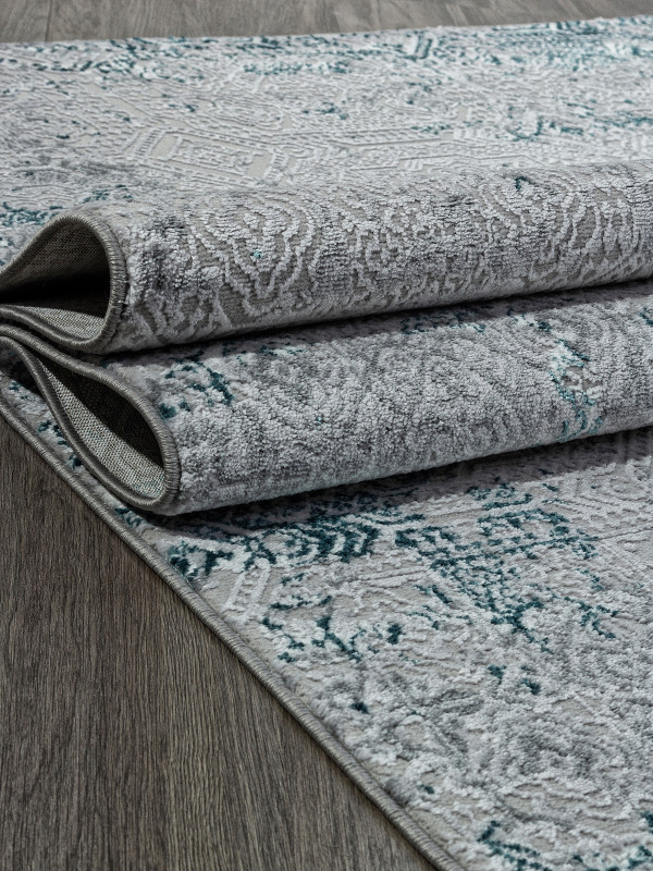 Ковер F281 - GRAY - Прямоугольник - коллекция PALERMO