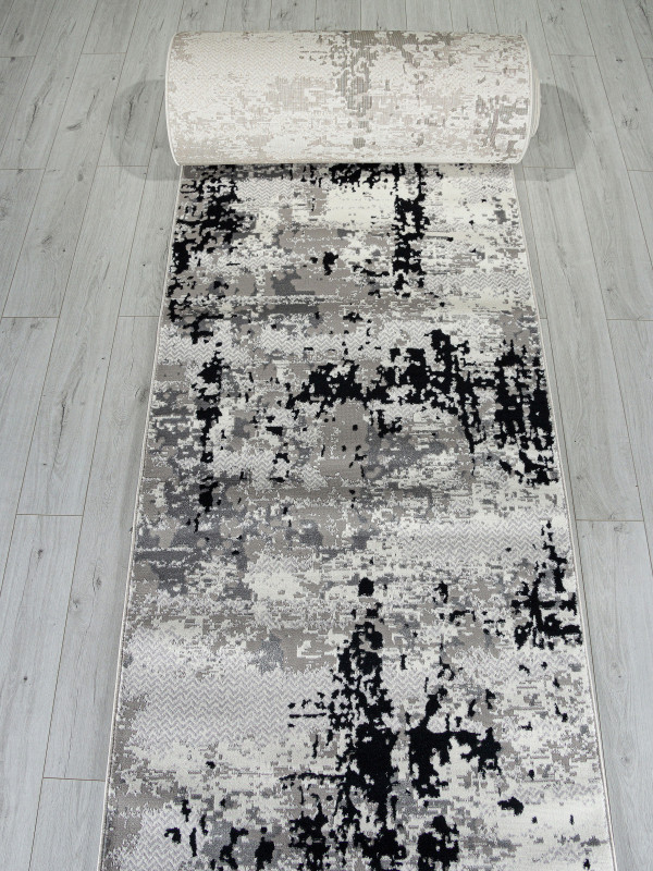 Ковровая дорожка F282 - DARK GRAY - коллекция PALERMO