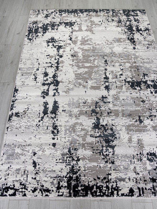 Ковер F282 - DARK GRAY - Прямоугольник - коллекция PALERMO