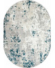 Ковер F283 - GRAY - Овал - коллекция PALERMO