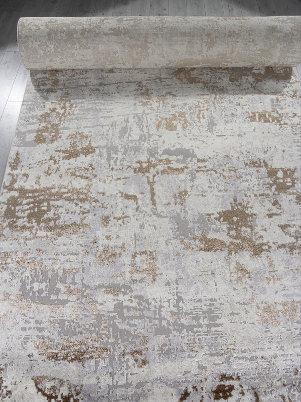 Ковровая дорожка F284 - BEIGE-GREEN - коллекция PALERMO
