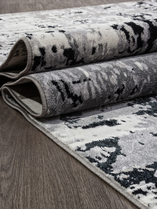 Ковер F284 - DARK GRAY - Прямоугольник - коллекция PALERMO