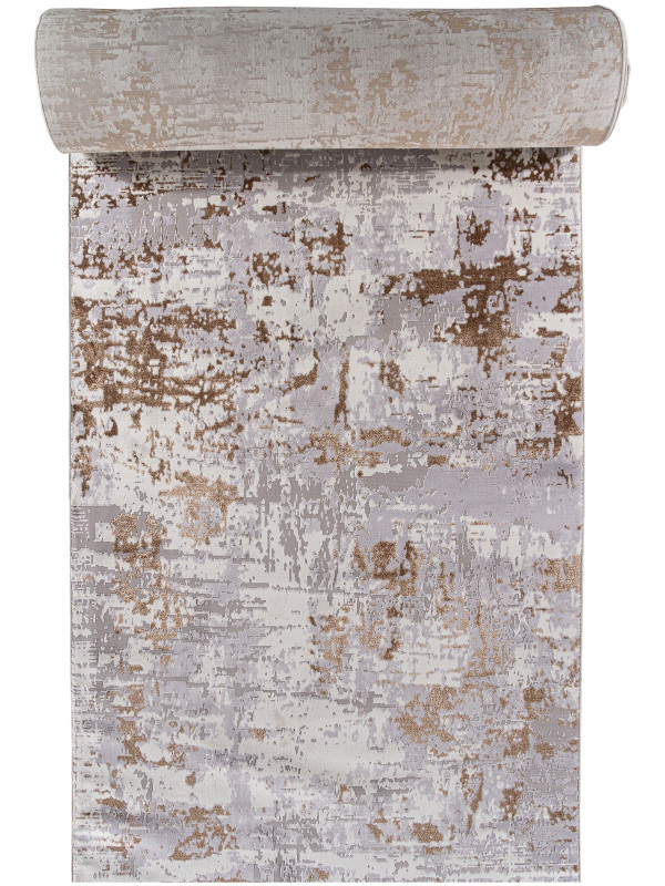 Ковровая дорожка F284 - GRAY-GREEN - коллекция PALERMO