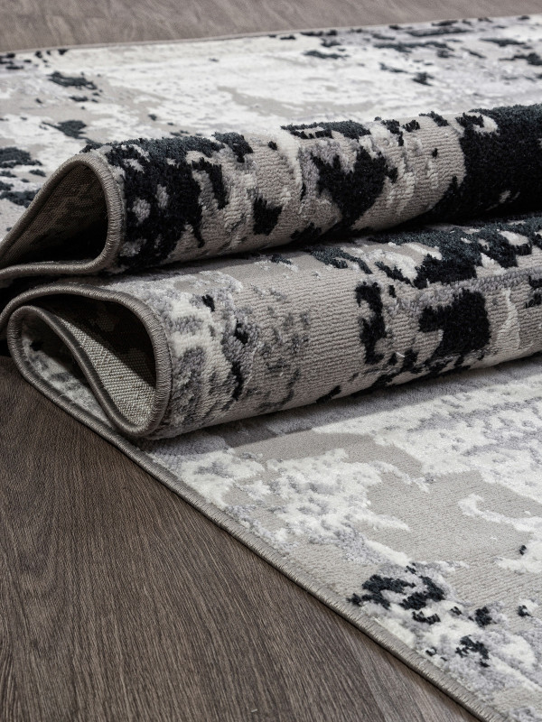 Ковер F285 - DARK GRAY - Прямоугольник - коллекция PALERMO