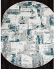 Ковер F288 - GRAY - Овал - коллекция PALERMO
