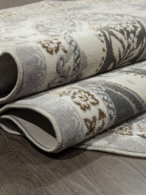Ковер F290 - GRAY-GREEN - Овал - коллекция PALERMO
