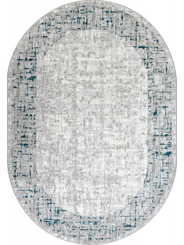 Ковер F292 - GRAY - Овал - коллекция PALERMO