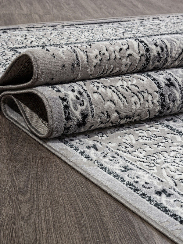 Ковер F294 - DARK GRAY - Прямоугольник - коллекция PALERMO