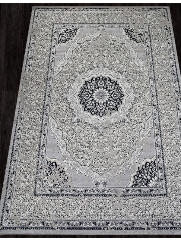Ковер F294 - DARK GRAY - Прямоугольник - коллекция PALERMO