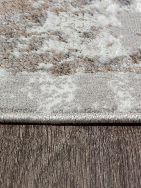 Ковер 00746B - BEIGE / GREY - Прямоугольник - коллекция PARADIZE