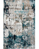 Ковер 01632A - GREY / TURQUOISE - Прямоугольник - коллекция PARADIZE