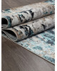 Ковер 01632A - GREY / TURQUOISE - Прямоугольник - коллекция PARADIZE