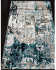Ковер 01632A - GREY / TURQUOISE - Прямоугольник - коллекция PARADIZE