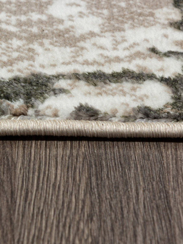 Ковер 01632A - L.GREEN / BEIGE - Овал - коллекция PARADIZE