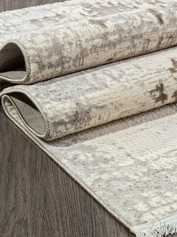 Ковер N2023A - CREAM / CREAM - Прямоугольник - коллекция POMPEI