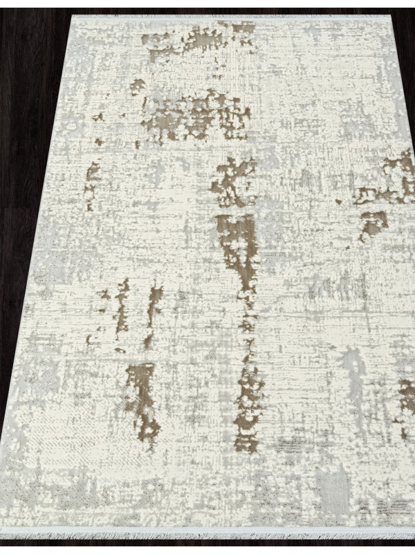 Ковер N2023A - CREAM / CREAM - Прямоугольник - коллекция POMPEI