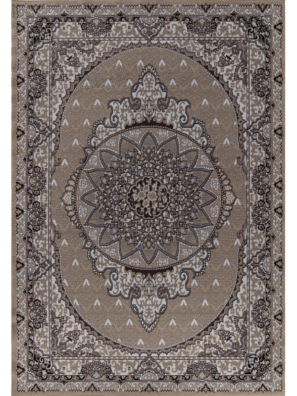 Ковер 06021A - BEIGE / BEIGE - Прямоугольник - коллекция PRAGA