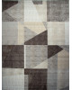 Ковер 06052A - BROWN / TOZ GRI - Прямоугольник - коллекция PRAGA