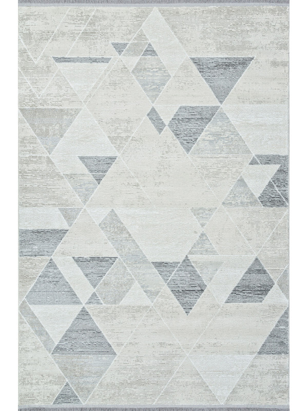Ковер 26224C - CREAM / GREY - Прямоугольник - коллекция RUBI